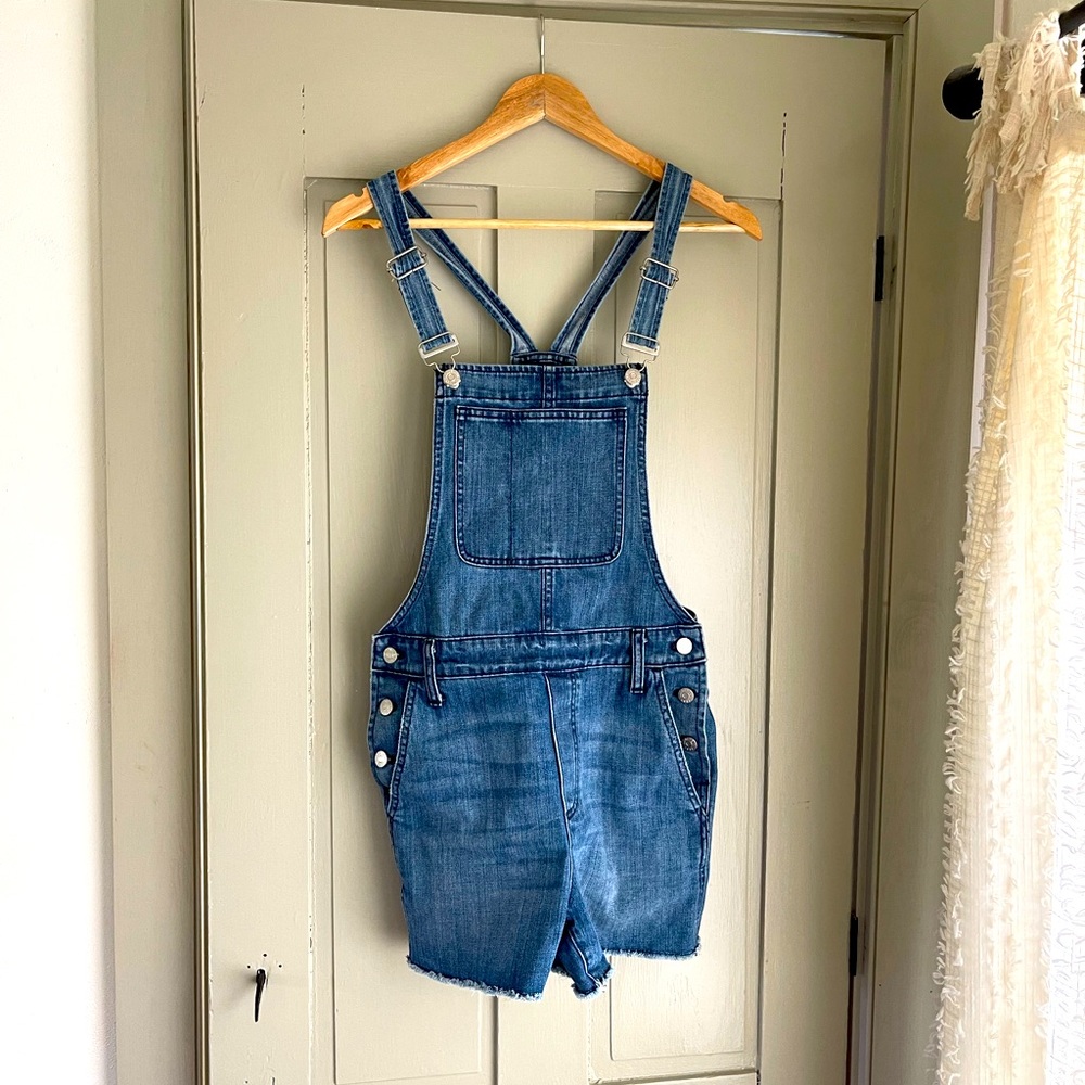 Madewell Womens Overalls with Raw Hem